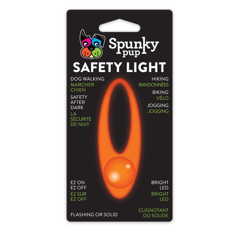SPUNKY PUP | Flash and Glow Safety Light