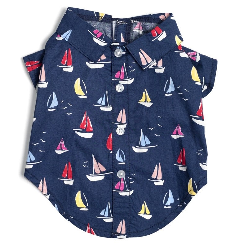 THE WORTHY DOG | Sailboats Shirt