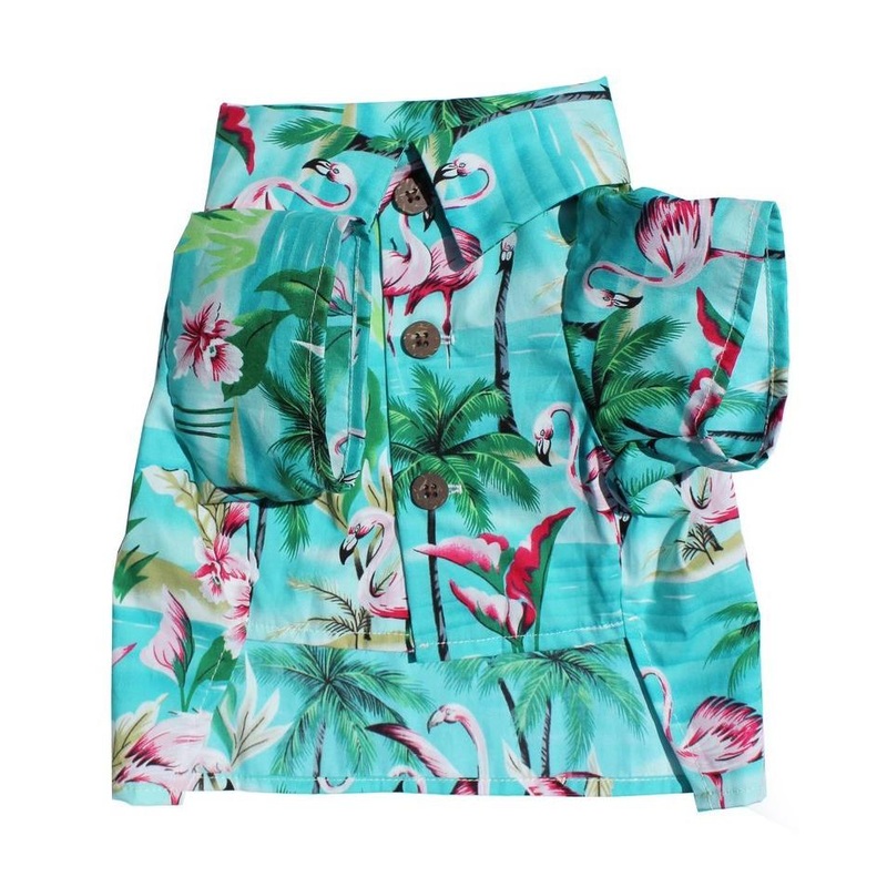 DOG THREADS | Flamingo Fresh BBQ Shirt