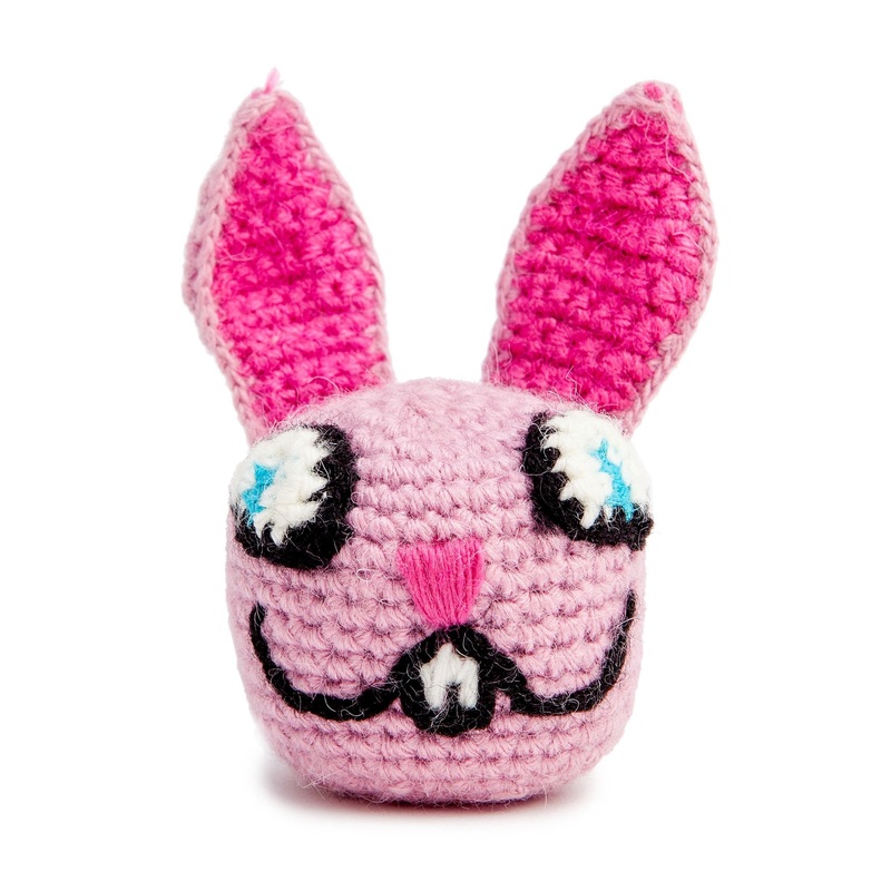 PERUVIAN KNITS | Pink Bunny Toy