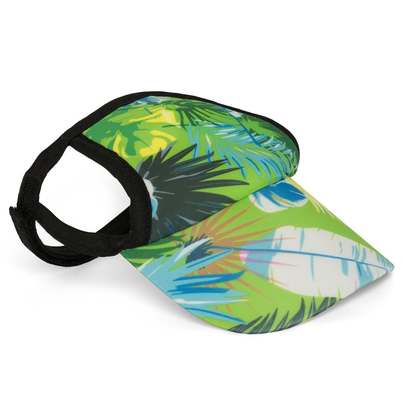 PLAYA PUP | Dog Visor in Tropical Treasure Green