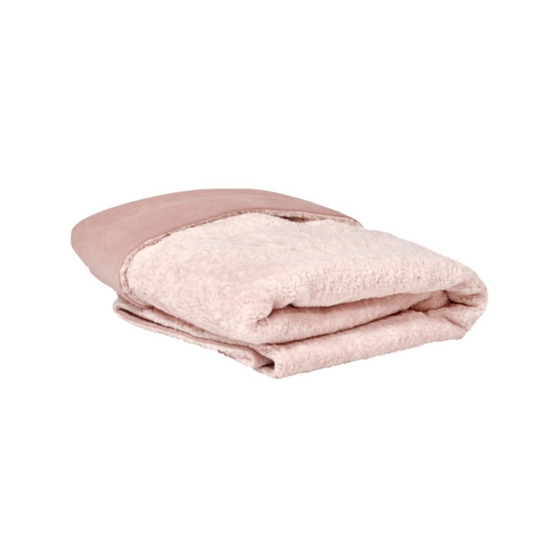 The Pink Champagne Faux Fur Dog Blanket