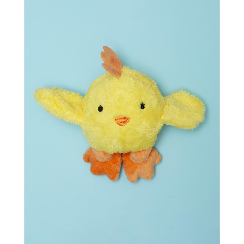 Bouncy Chick Crinkle Squeaker Dog Toy (5)