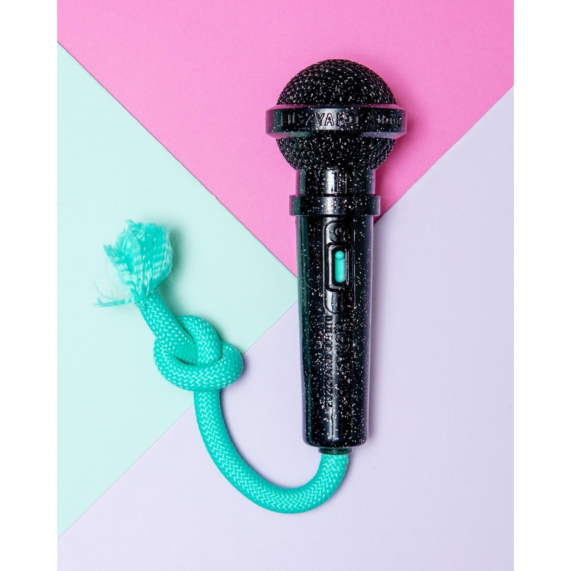 Mic Drop Interactive Chew Dog Toy