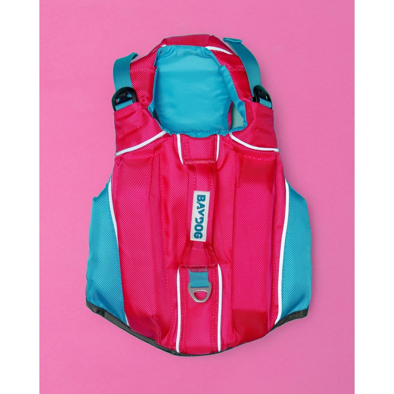 Monterey Bay Dog Life Jacket in Sunset Pink