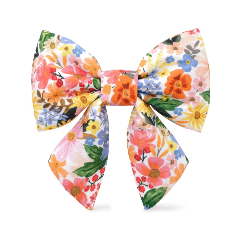 Rifle Paper Co. X TFD Marguerite Lady Dog Bow FINAL SALE