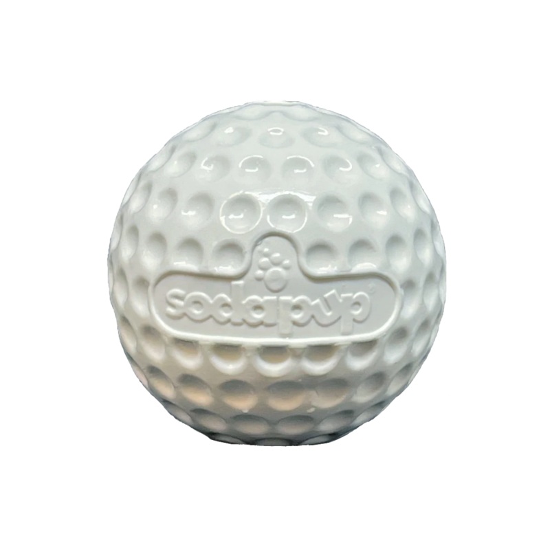 Rubber Golf Ball Enrichment Dog Toy (Made in the USA)