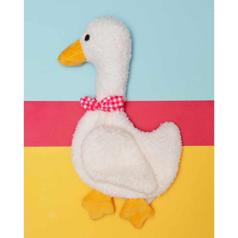 What’s Up Duck Flattie Crinkly & Squeaker Dog Toy (13)