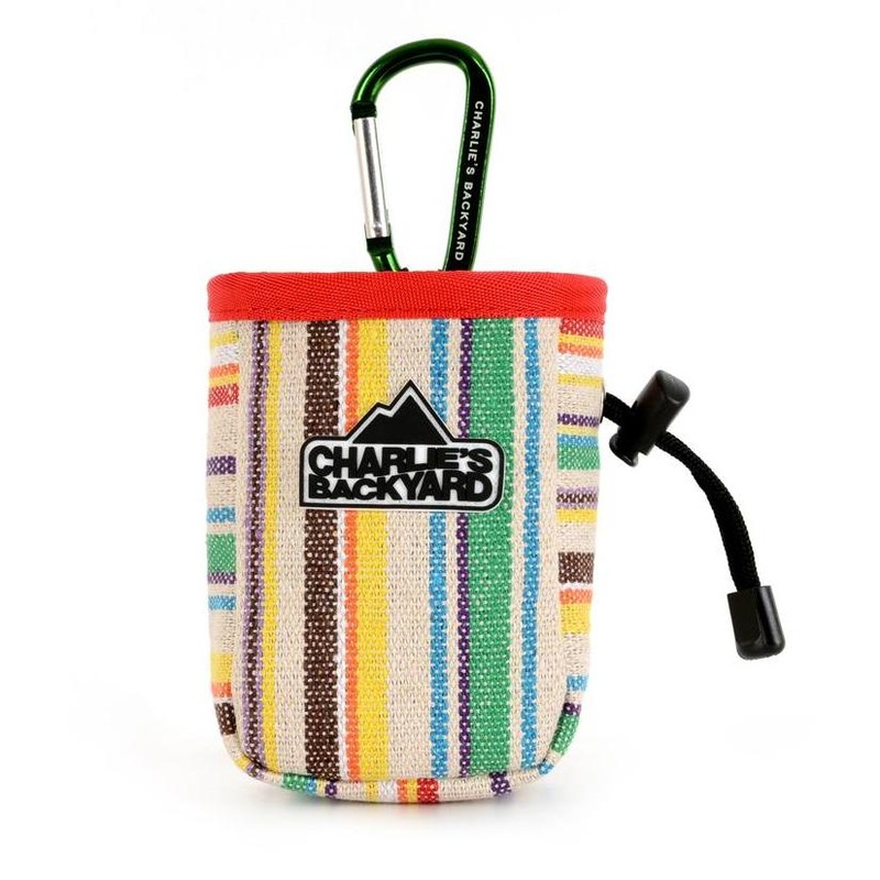 CHARLIE’S BACKYARD | Treat Bag in Green Stripe