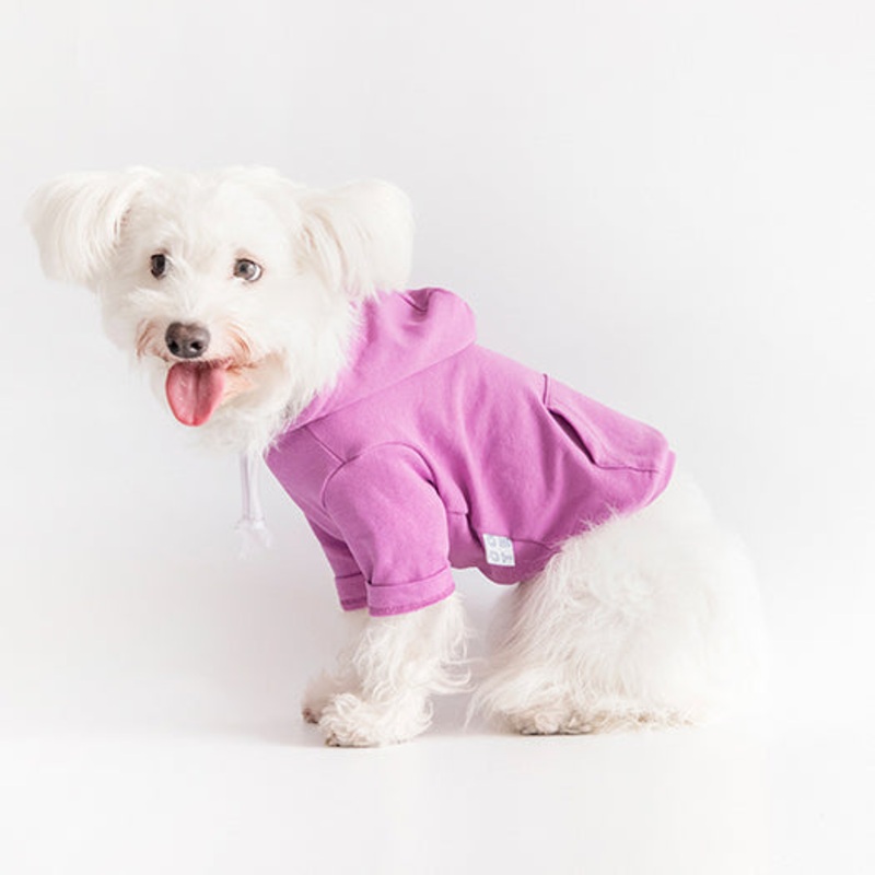 COTE A COTE | Crop Hoodie in Lilac