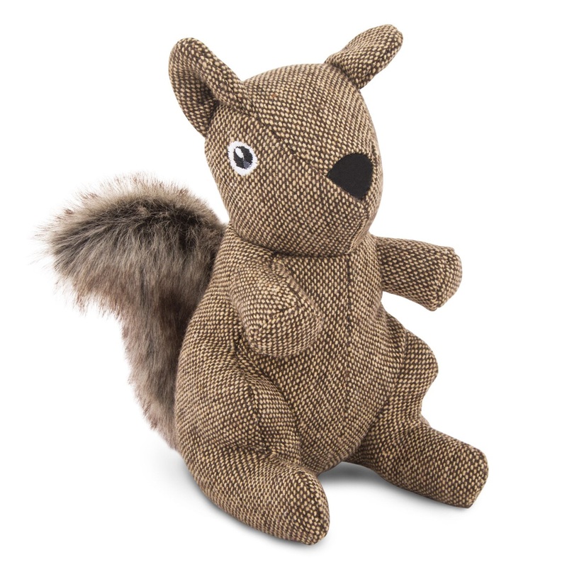 HARRY BARKER | Tweed Squirrel Plush Toy