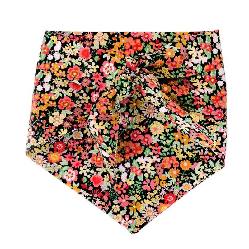 MODERN BEAST | Black Floral Neckwear