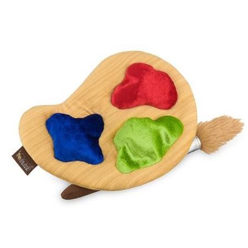 Puppy’s Palette Squeaky Plush Dog Toy