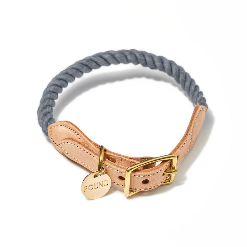 Rope Collar in Charcoal (FINAL SALE)
