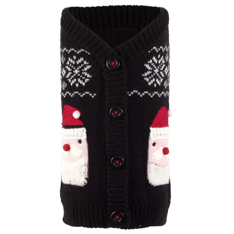WORTHY DOG | Santa Cardigan|XSmall|Small|Medium|Large|XLarge|XXLarge