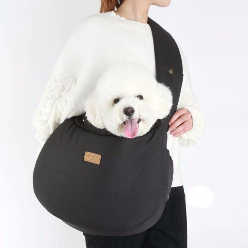 ALP | Half Sling Crossbody Bag in Charcoal