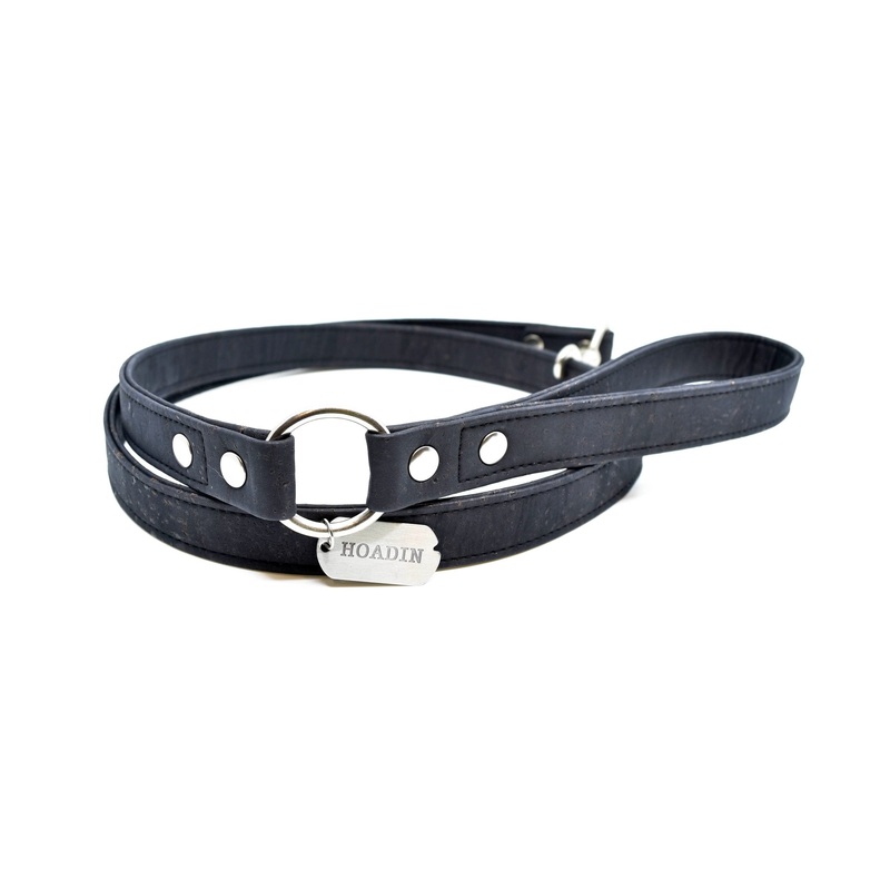 Cork Leash in Black (FINAL SALE)
