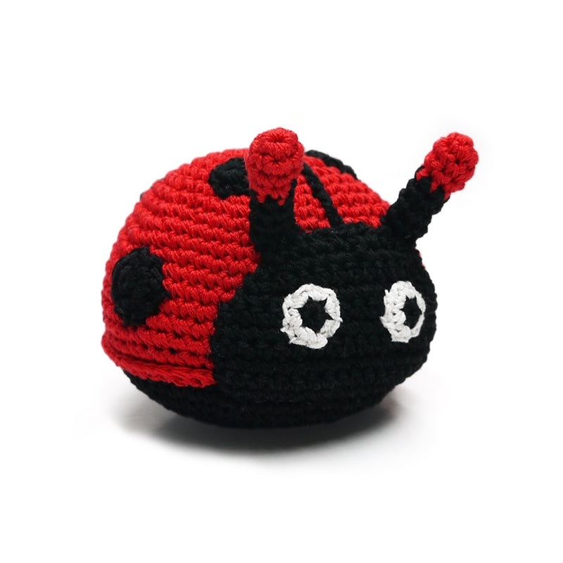 DOGO | Ladybug Squeaky Toy|One Size