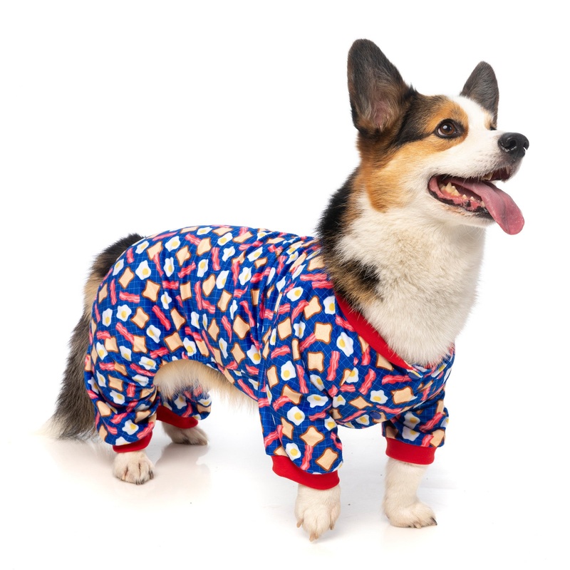 FUZZYARD | Pup Pyjamas in Bacon & Eggs