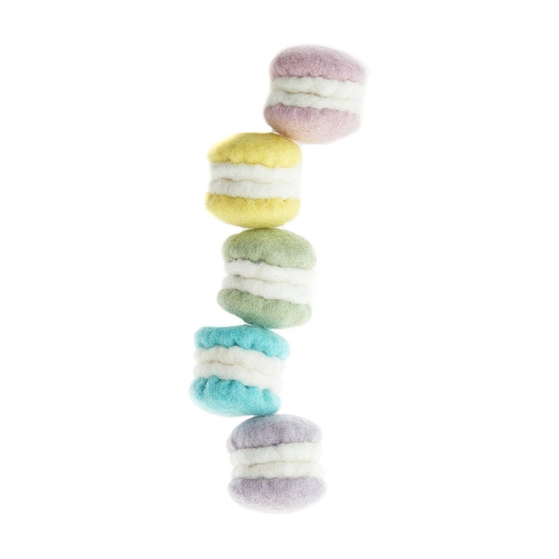 GLOBAL GOODS | Felt Macarons (Sold Individually)