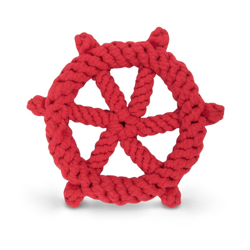 HARRY BARKER | Cotton Ship’s Wheel Toy Red