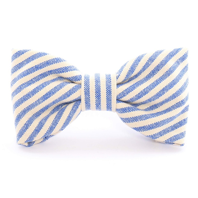THE FOGGY DOG | French Stripe Bow Tie