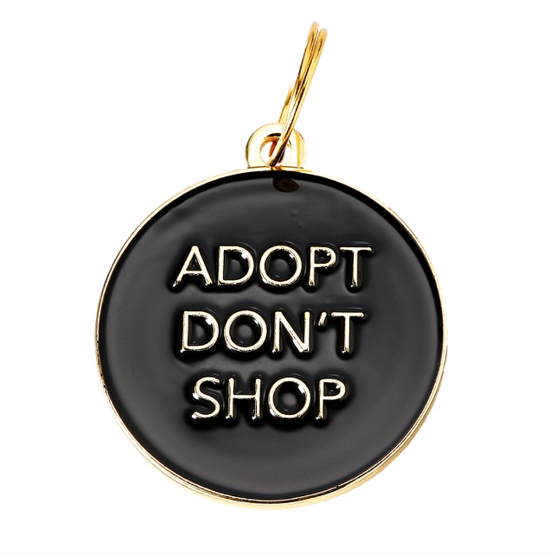 Adopt Don’t Shop ID Tag (Custom)