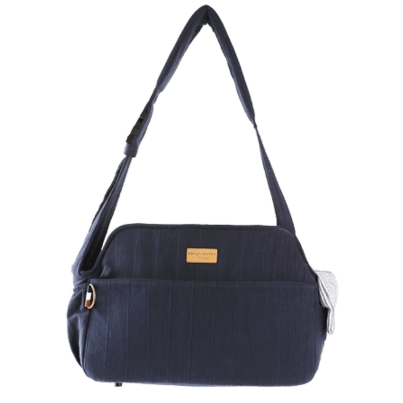 ALP | V Shoulder Bag in Navy