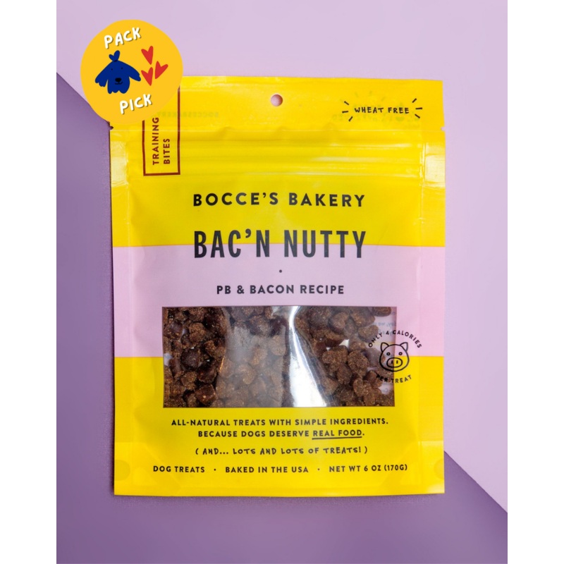 Bac N’ Nutty Dog Training Treats