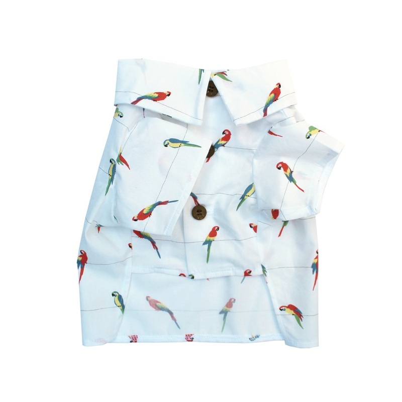 DOG THREADS | Birds Of Paradise BBQ Shirt