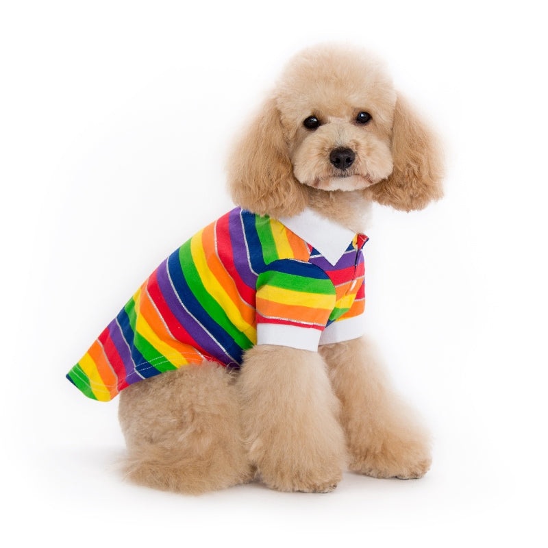 DOGO | Rainbow Polo|XXS|XS|S|M|L|XL
