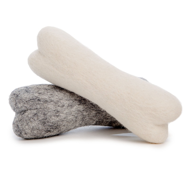 FIBRES OF LIFE | Felted Wool Dog Bone