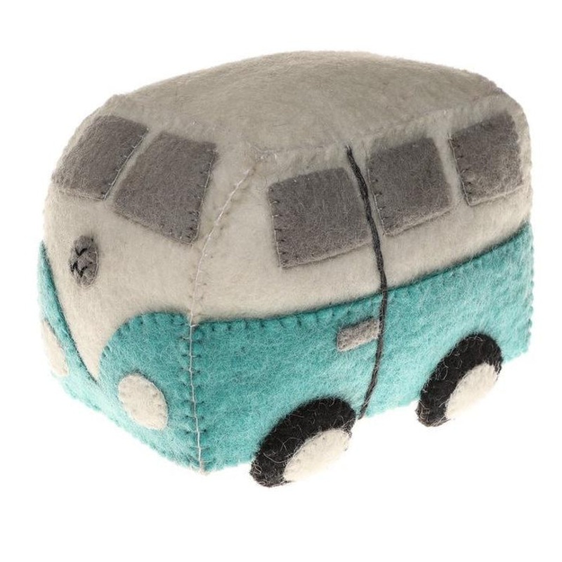 GLOBAL GOODS | Felt Hippie Van Toy