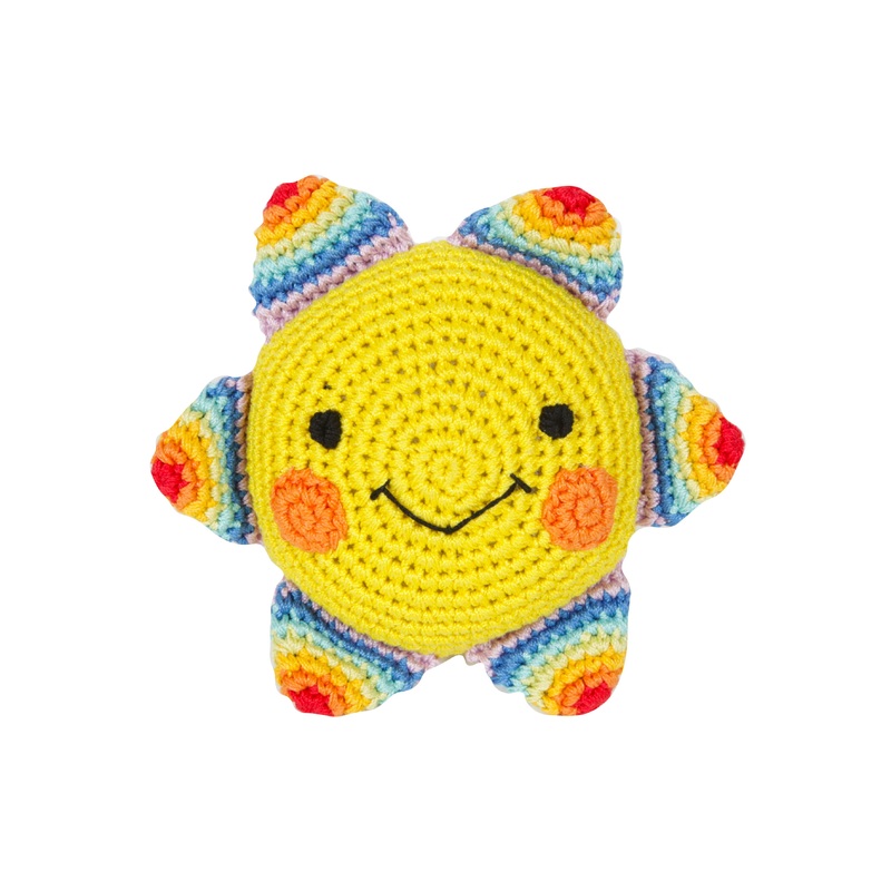 LUNA BLUE | Sunshine Rainbow Squeaky Toy