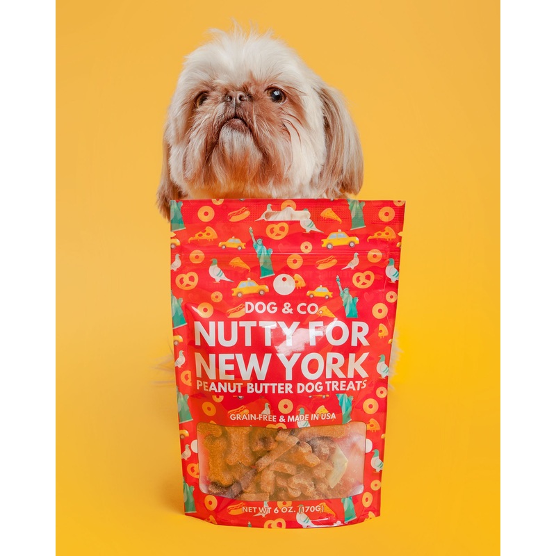 Nutty for New York Peanut Butter Dog Treats