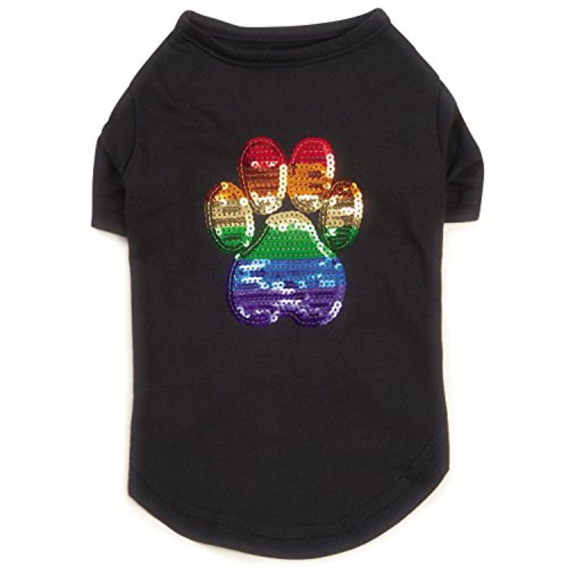 PUPPY PRIDE | Sequin Tee|XXS|XS|S|S/M|M|L