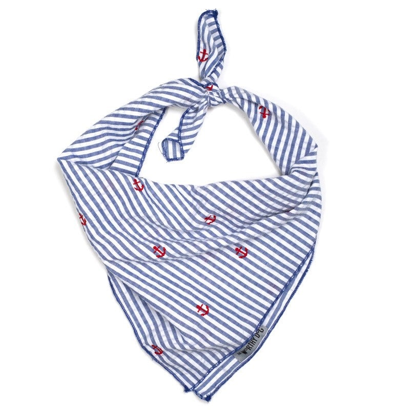 THE WORTHY DOG | Anchor Bandana