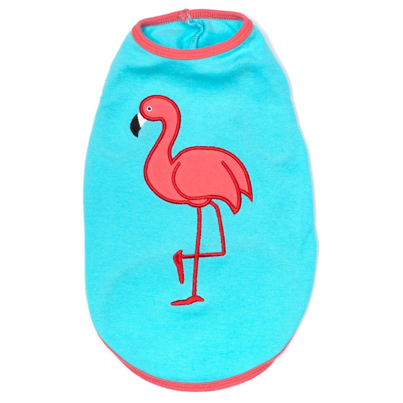 THE WORTHY DOG | Flamingo Tee|XS|SMALL|MEDIUM|LARGE|X-LARGE|XX-LARGE