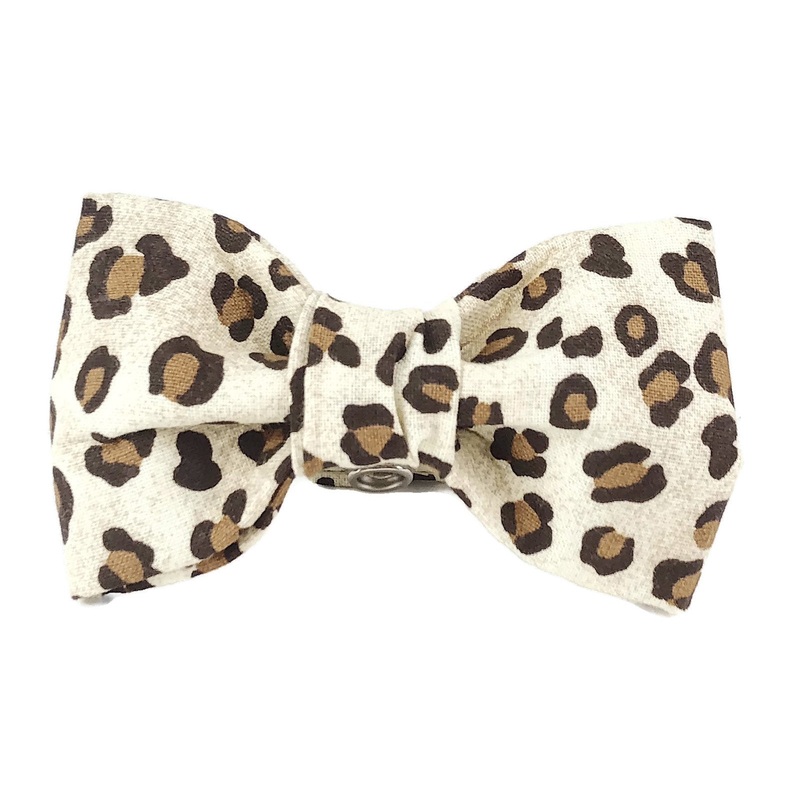 TRISH HAMPTON | Leopard Bow Tie