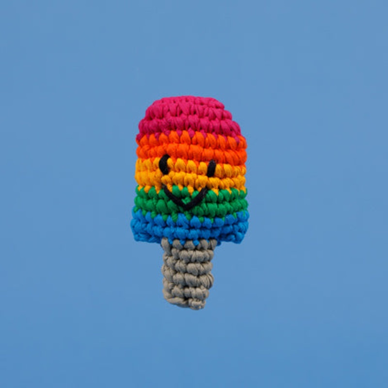 WARE of the DOG | Crochet Popsicle Toy