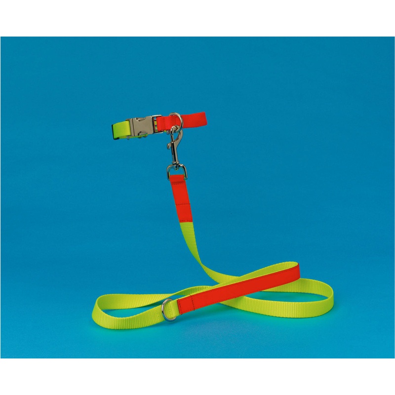 WARE of the DOG | Nylon Leash in Yellow/Orange