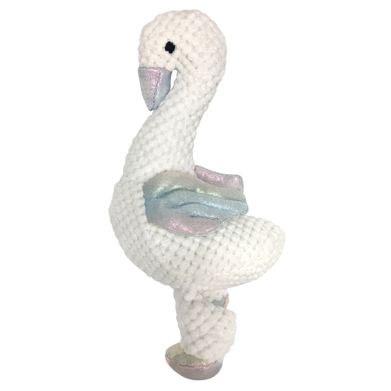 FOU FOU PET | Swan Knotted Toy