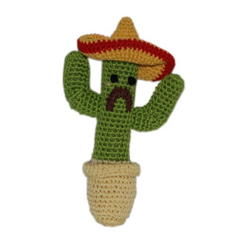 KNIT KNACKS | Cactus Organic Knit Toy
