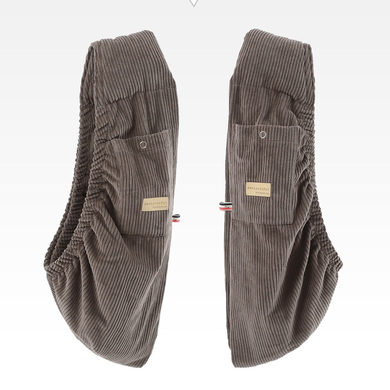 ALP | Hug-Me Sling in Grey Corduroy
