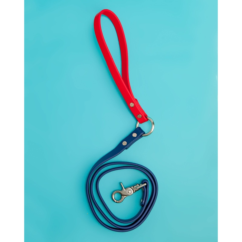 City Leash in Red & Navy|Small|Large