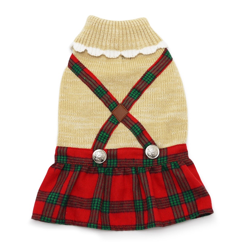 DOGO | Holiday Plaid Dress|XX Small|XSmall|Small|Medium|Large|X Large