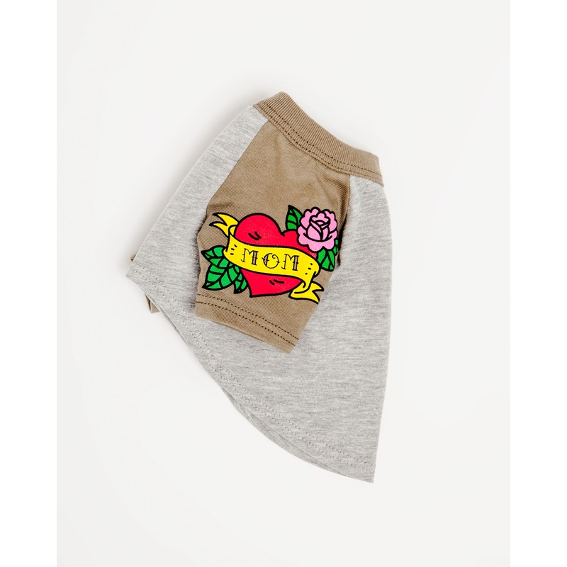 Mom Tattoo Tee in Olive|XS|SMALL|MEDIUM|LARGE