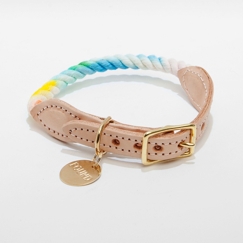 Rope Collar in Dog & Co. Ombre