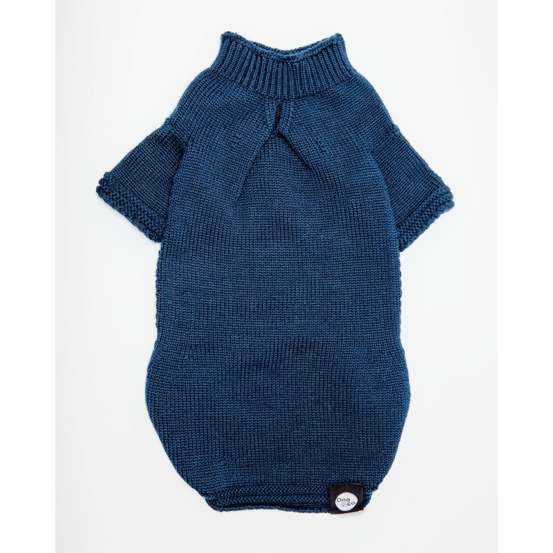 The Mabel Dog Sweater in Nightjar Green (FINAL SALE)