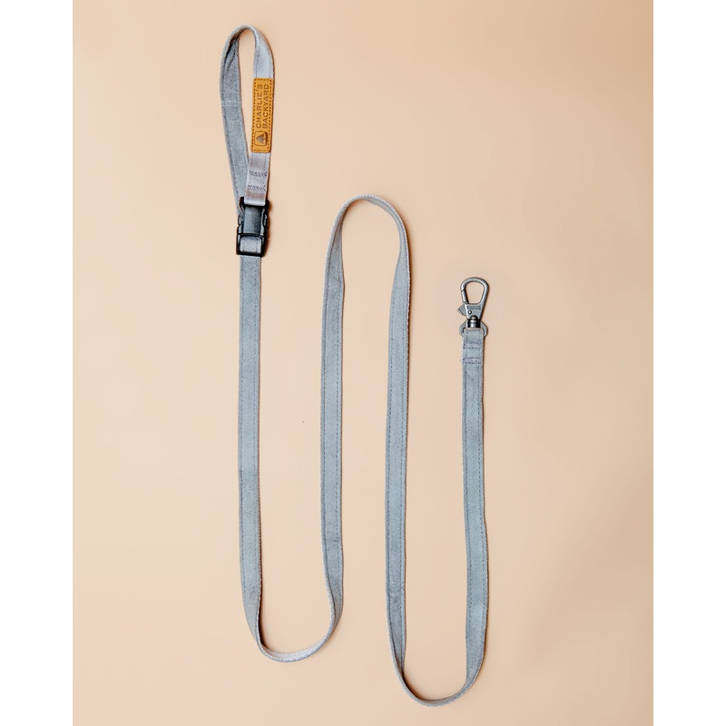 Adjustable Easy Dog Leash in Gray